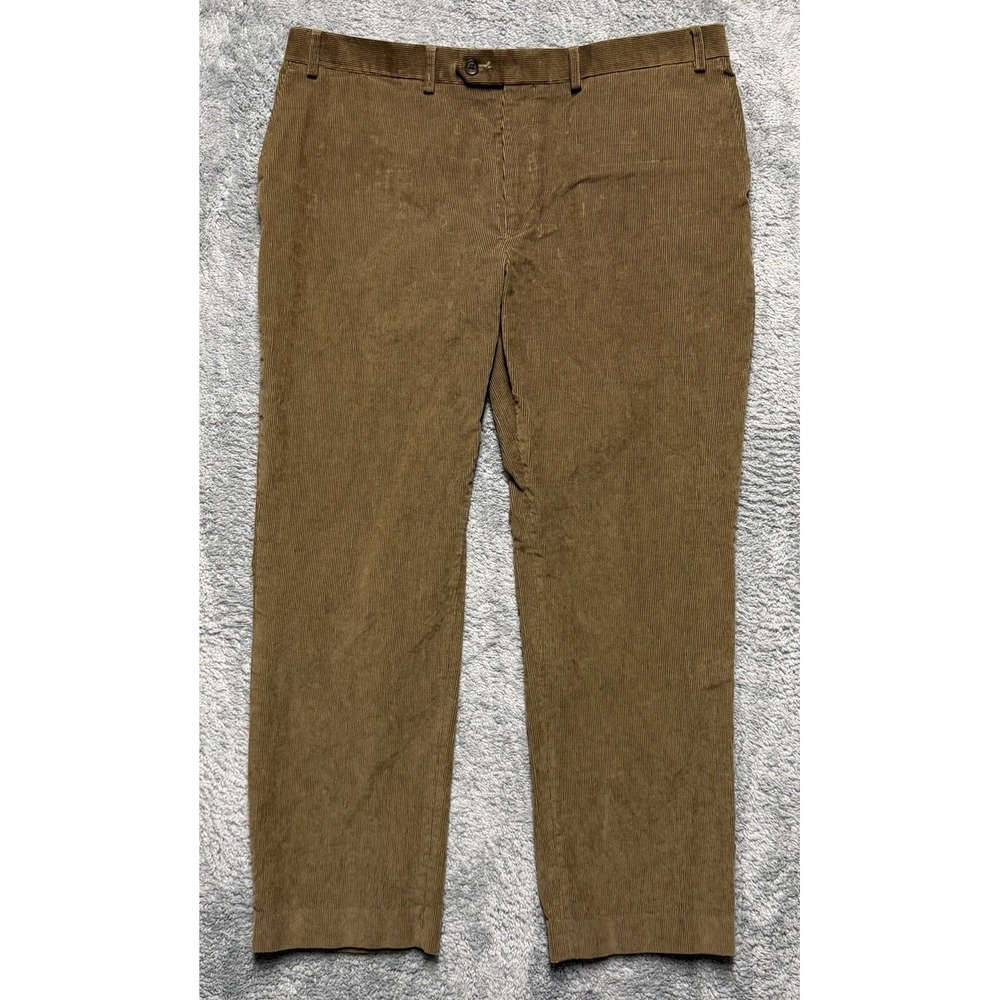 Lauren Ralph Lauren Pants Mens 38x30 Brown Corduroy Straight Leg 100% Cotton